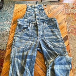 Pilcro denim overalls
